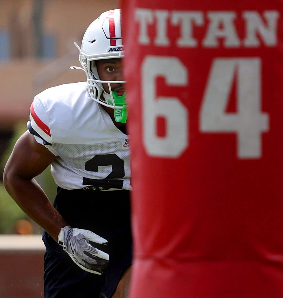 Arizona fall football practice